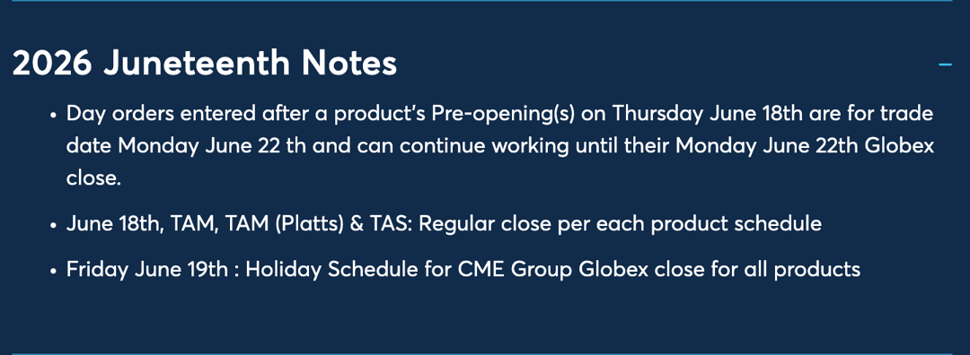 CME-Juneteenth-Holiday-Schedule-notes-2026